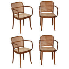 Set Of 4 Stendig Dining Chairs