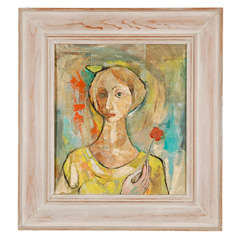 Mid-Century Portrait Of A Woman Mid-Century Portrait Of A Woman