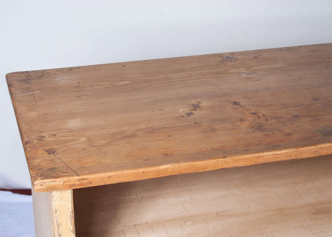 French Pine Shop Counter