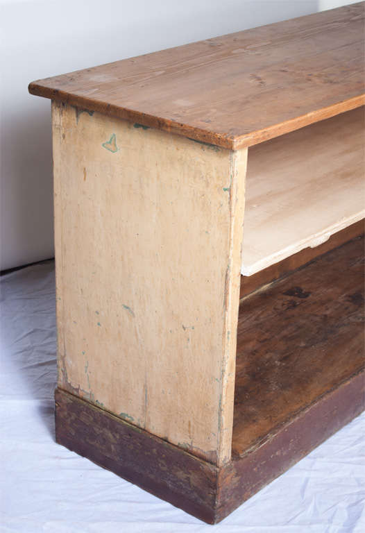 Polished Pine Shop Counter