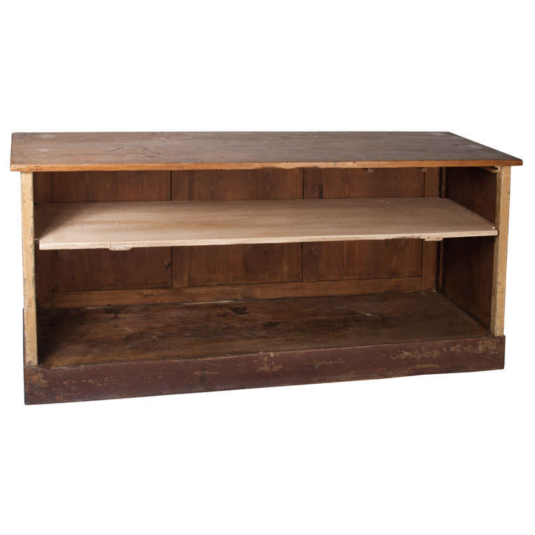 Pine Shop Counter