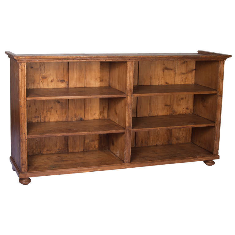 Pine Bookshelves at 1stDibs