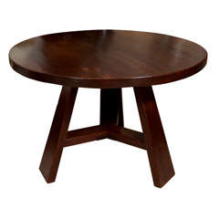 Round Oak Center Table Round Oak Center Table