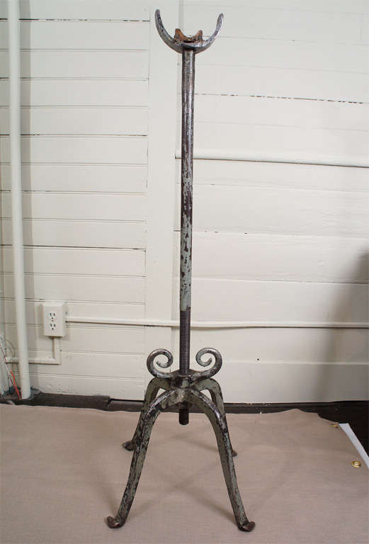 Glass Blowers Forged Iron Stands For Sale 4