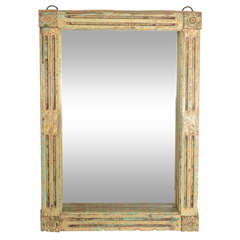 Teak Carved Mirror