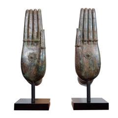 Buddha Hands in Abhaya Mudra