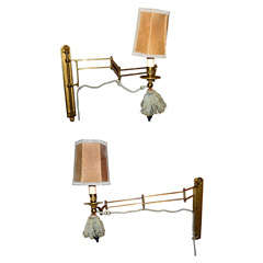 Pair of Folded Sconces
