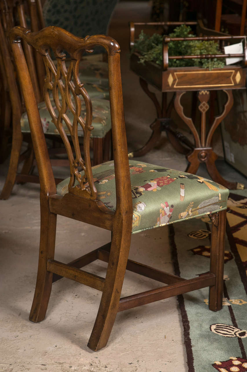 chippendale style dining chairs