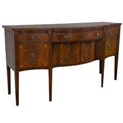 Vintage Schmieg and Kotzian Inlaid Sideboard