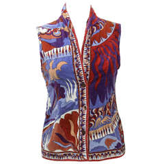 Vintage Pucci Resort Wear Top