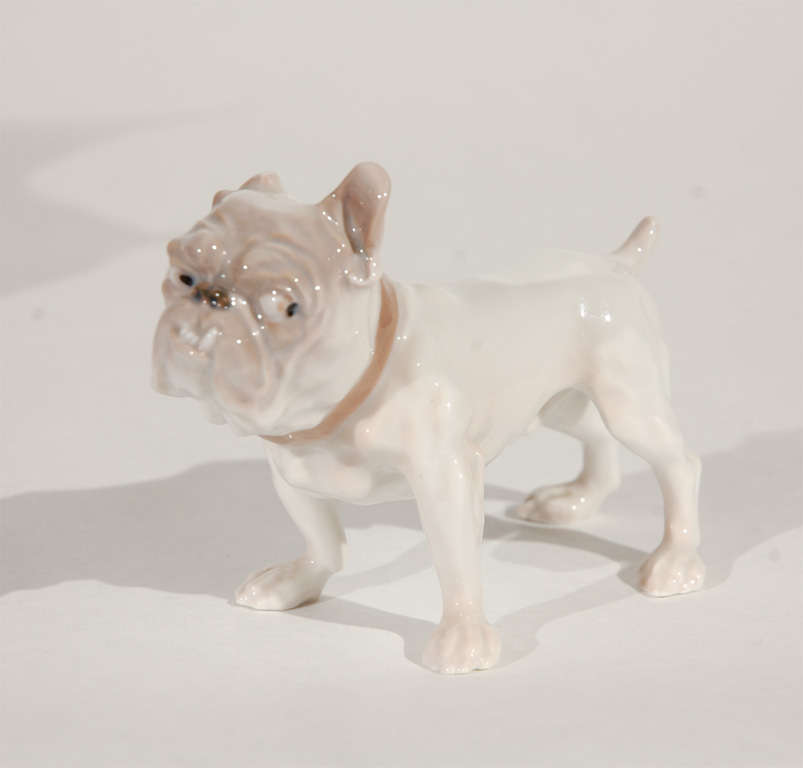 Mid-20th Century Duo of China Dog Figurines