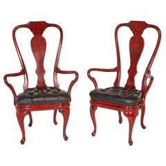 Vintage Pair of Armchairs by Phyllis Morris