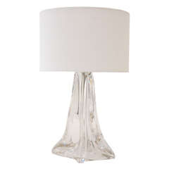 Petite Crystal Table Lamp by Daum