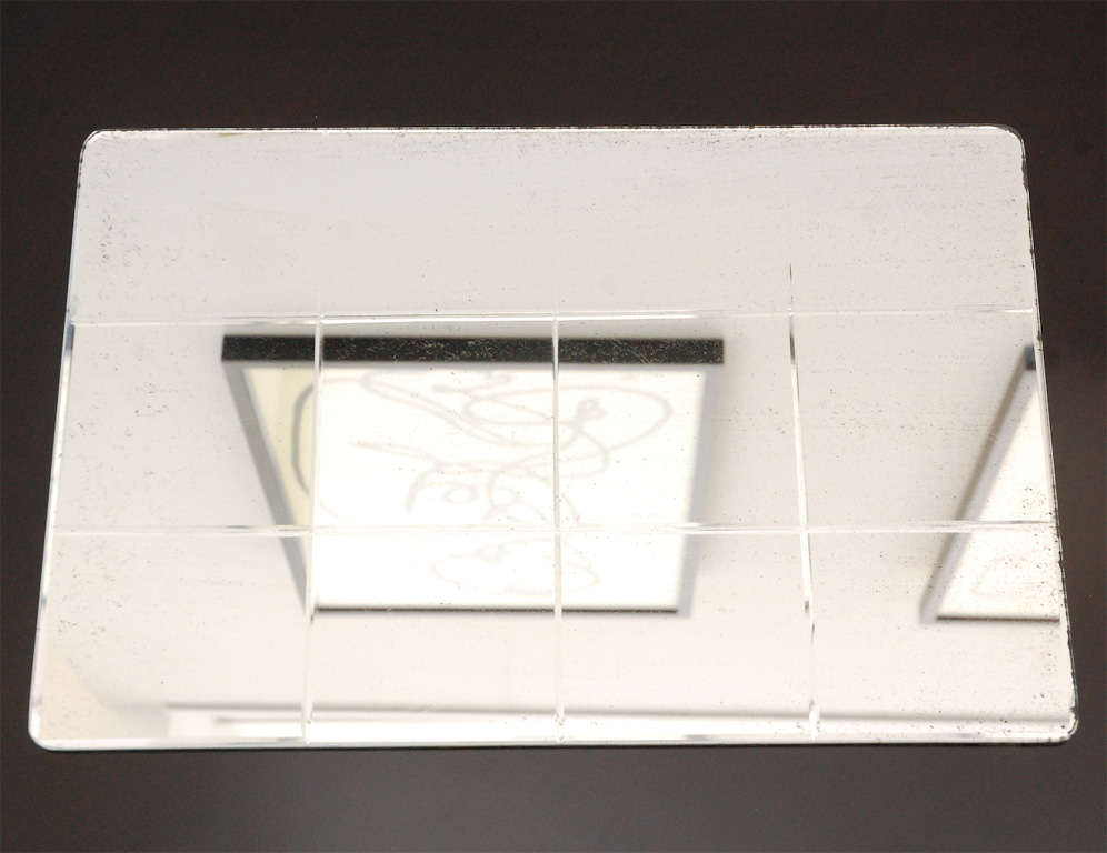 Set of Twelve Mirrored Placemats at 1stDibs brass placemats