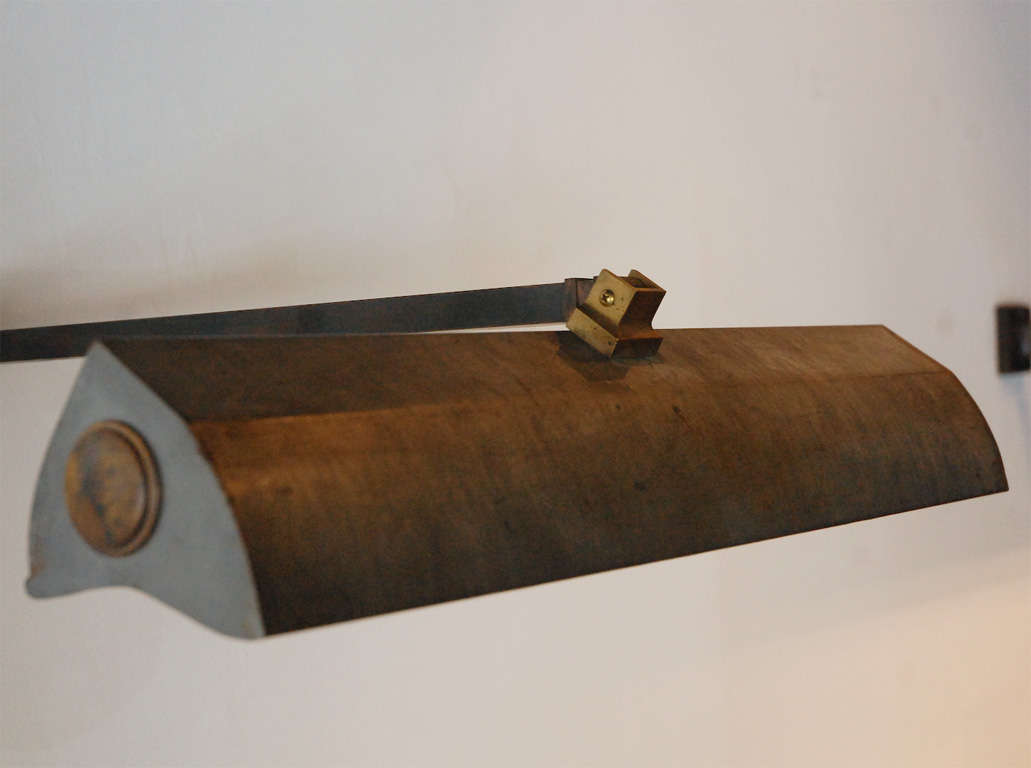 8  Bronze Library Wall Lights, New England 2