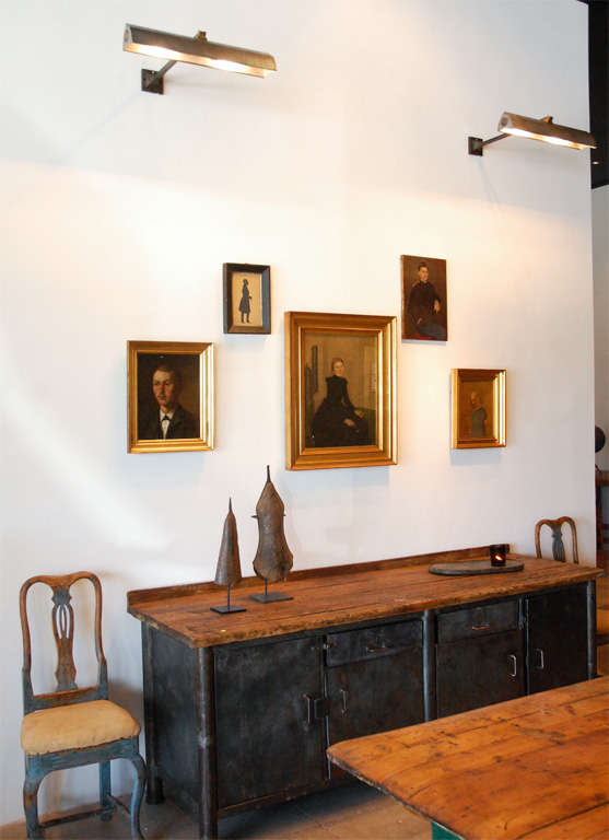 8  Bronze Library Wall Lights, New England 5