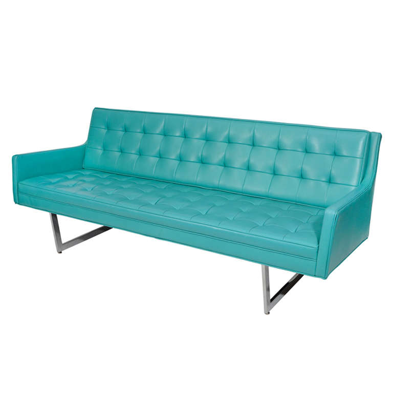 Sleek Tufted Modern Sofa