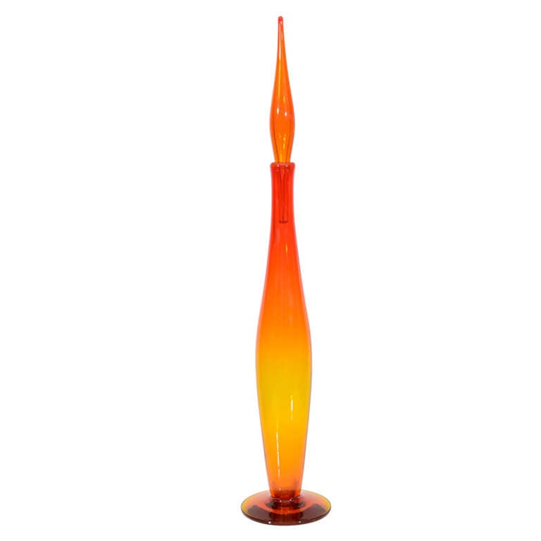 Blenko Decanter by Wayne Husted