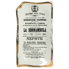 Vintage "La Sonnambula" Dish