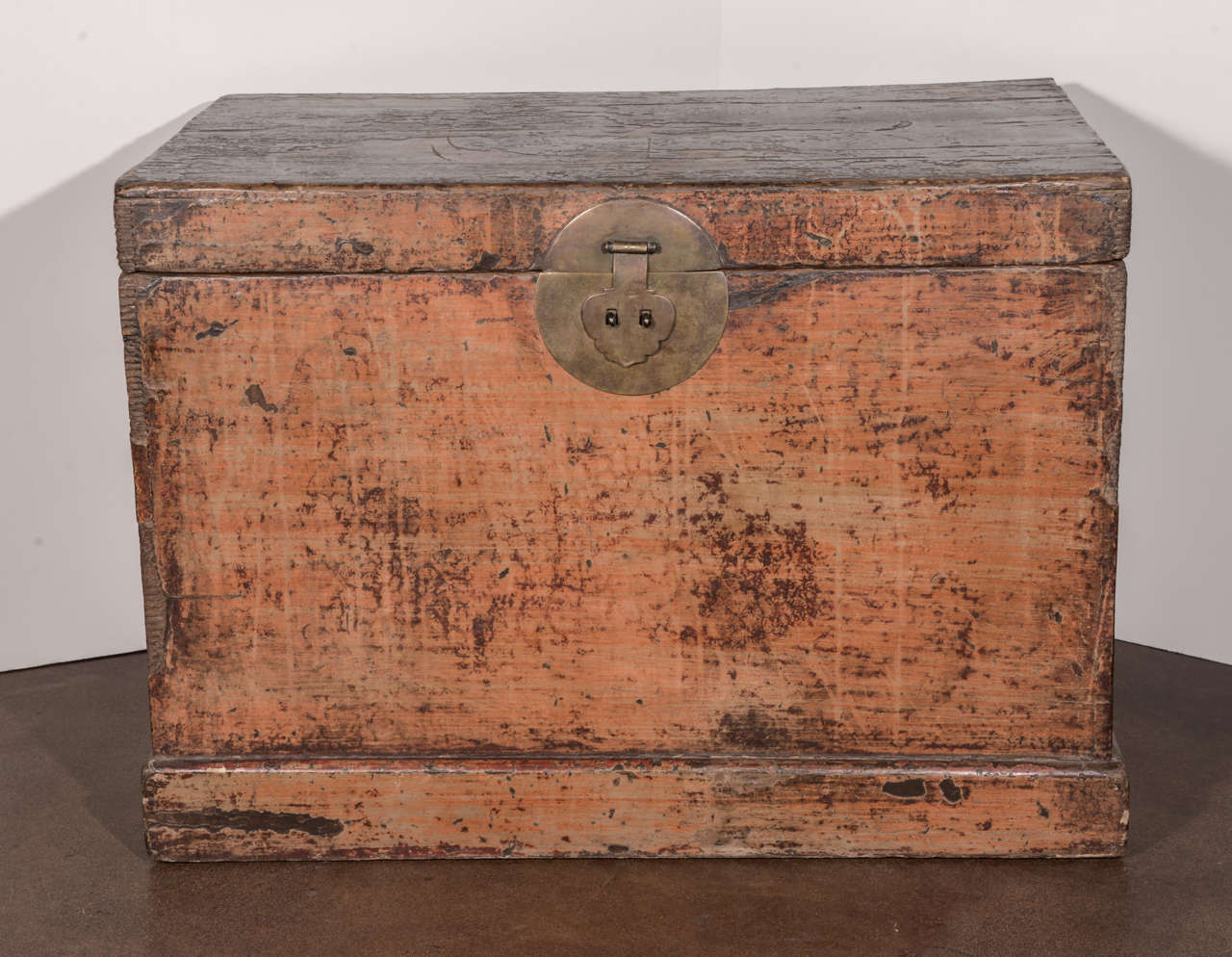 Antique Pine Trunk