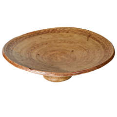 Eary 20th C. Large Pottery Platter