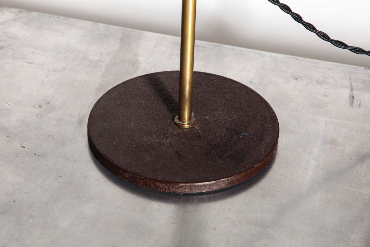Counterbalance Brass Desk Lamp by Mark Heinlein for Nessen Studios 3