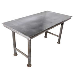 "Reading" Industrial Work Table