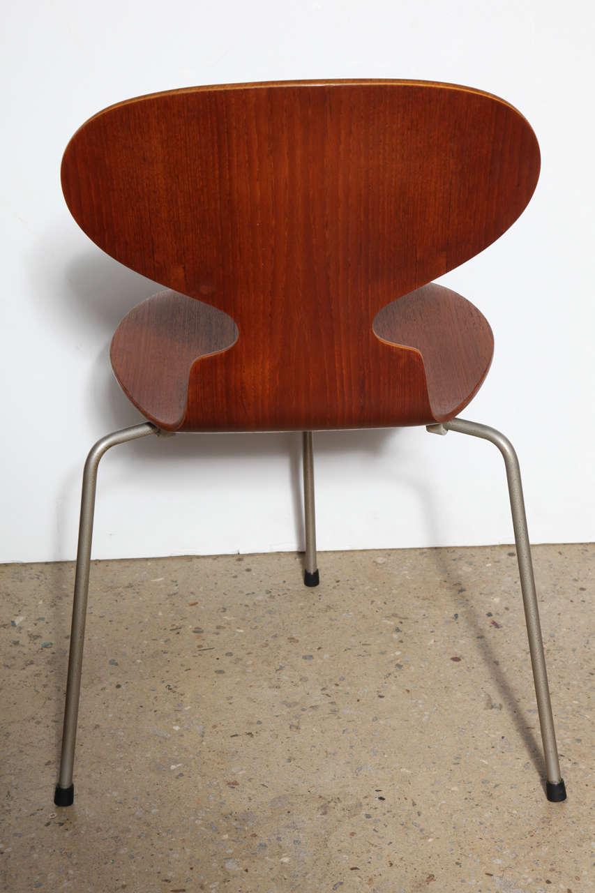 Teak set of 4 Arne Jacobsen 