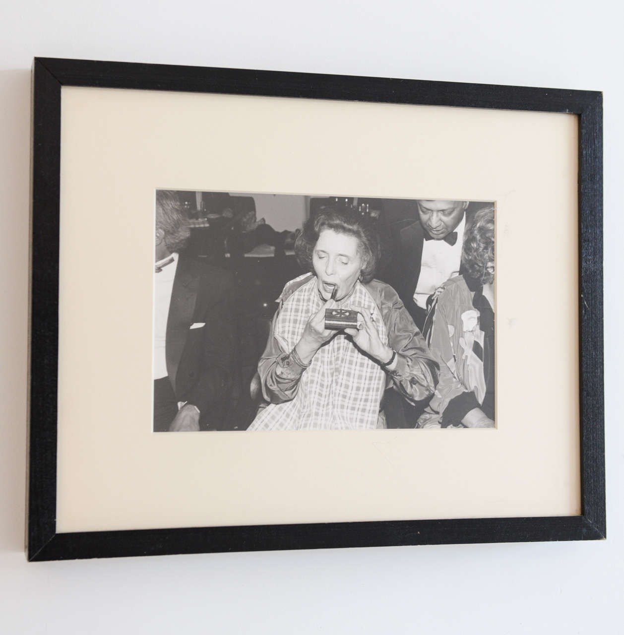 Black and white framed photograph of Patricia Neal.