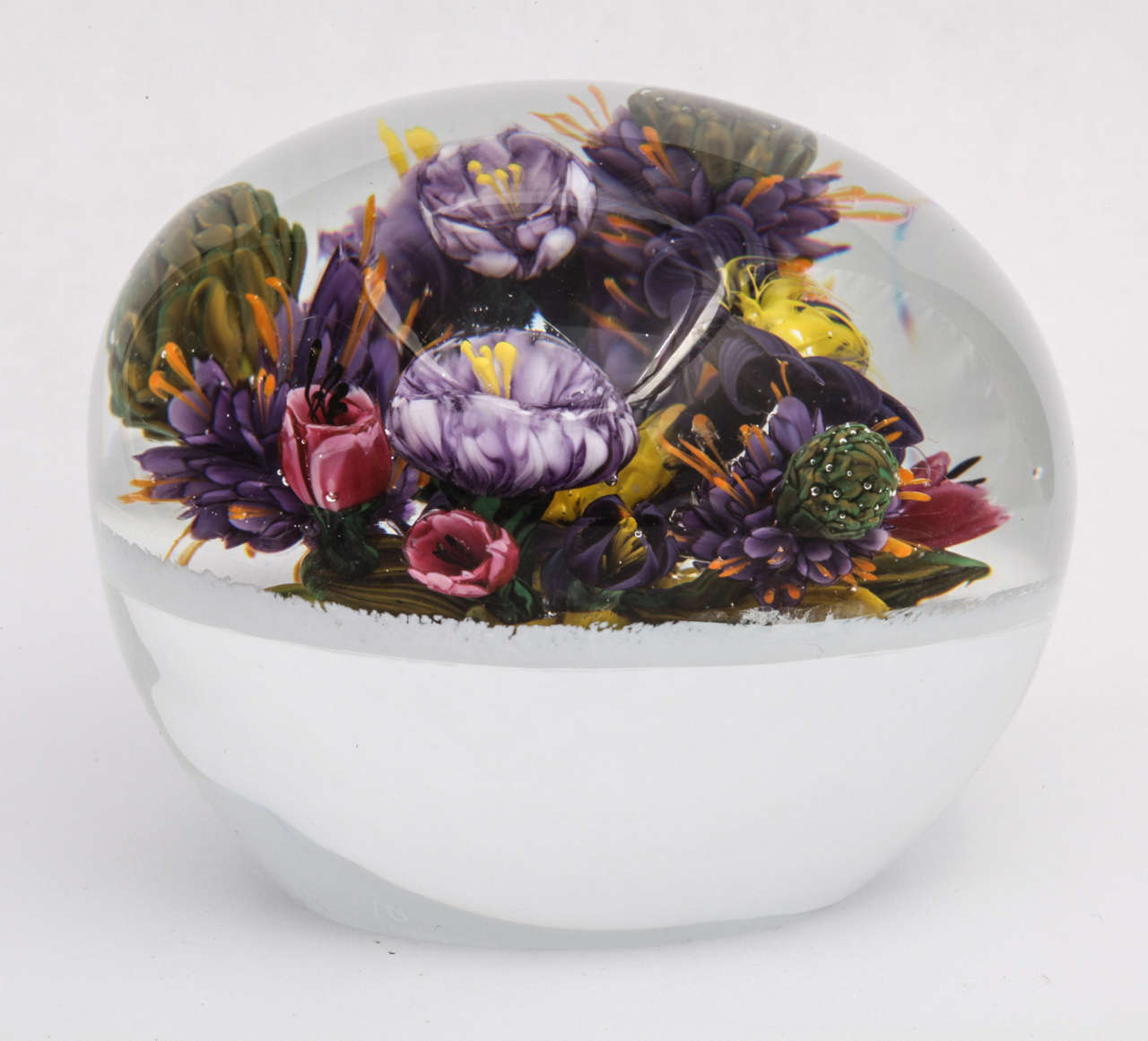 Melissa Ayotte Purple Prairie Bouquet Paperweight