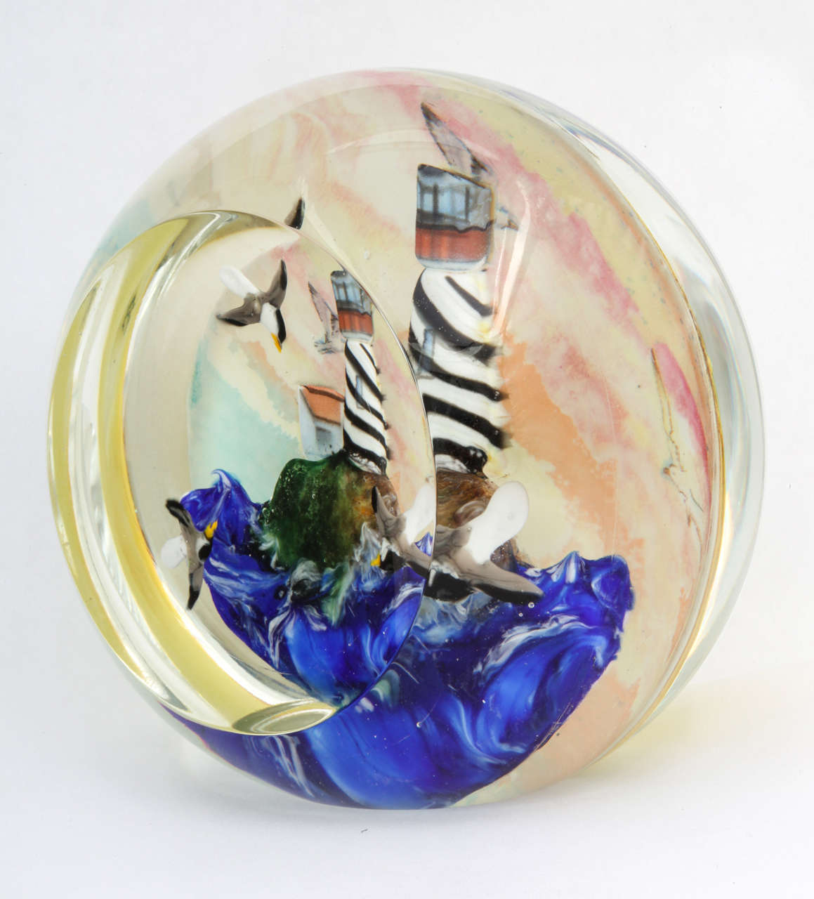 Rick Ayotte  Nantucket Lighthouse "Stil Life" Sculpture