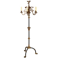 Spectacular Hollywood Regency Italian Floor Lamp