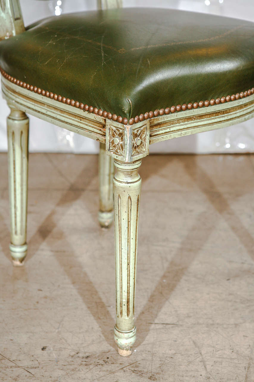 20th Century Set of Six French Louis XVI Dining Chairs