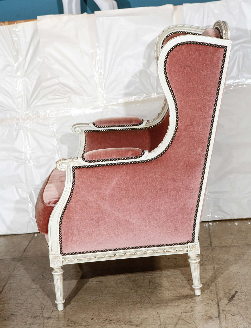 Vintage Louis XVI Armchair For Sale at 1stDibs