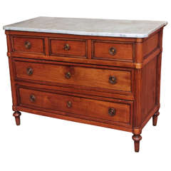 French Directoire Period Walnut Commode