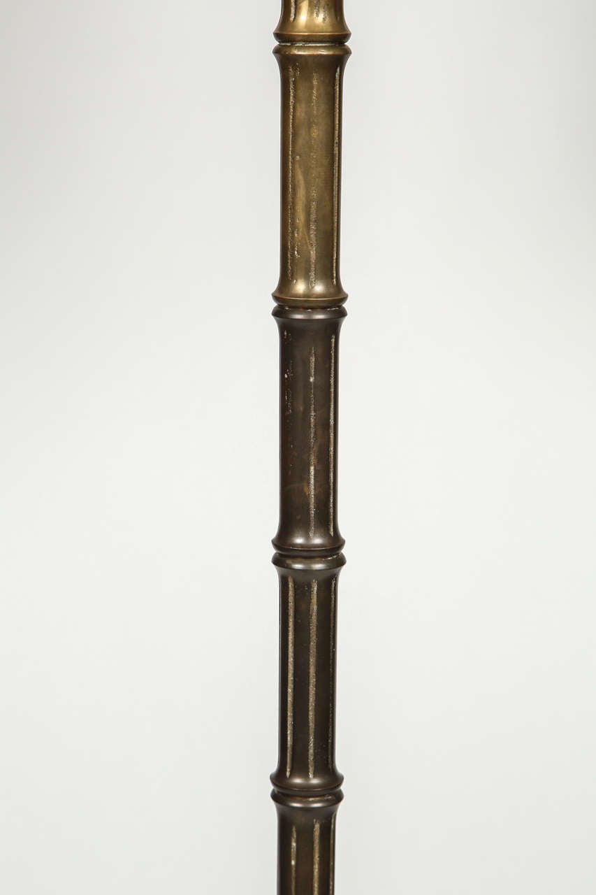 Brass Bamboo Floor Lamp 1