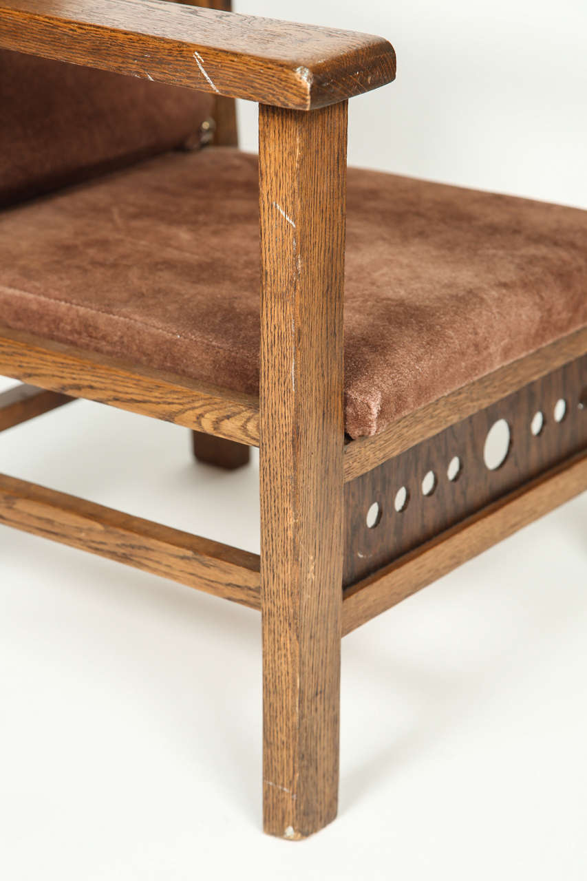 Antique Oak Child's Morris Chair For Sale at 1stDibs antique childs