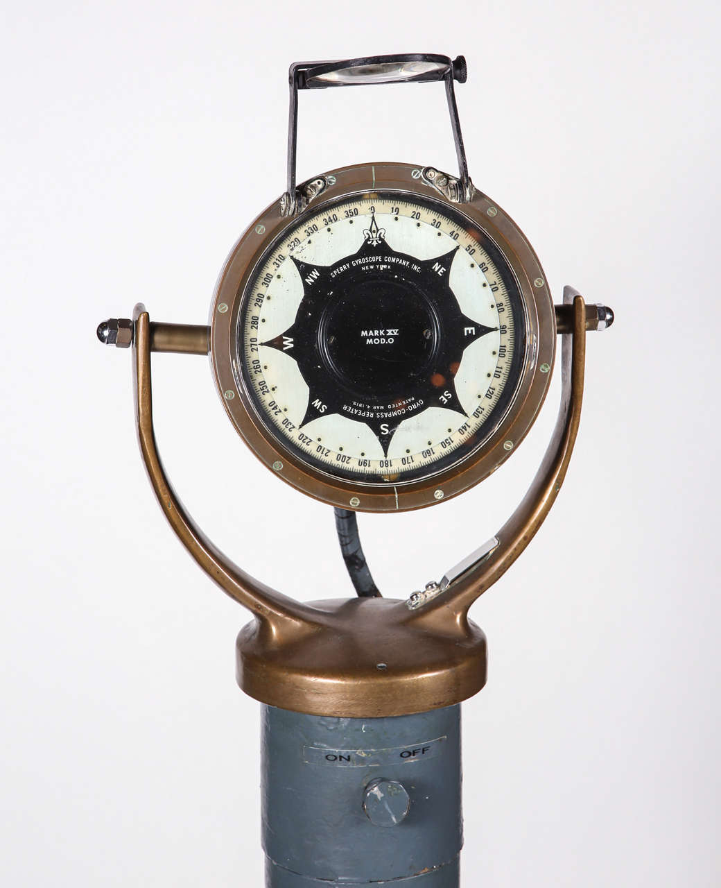 Bronze Compass from the New York City Tugboat 