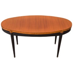 MId Century Oval Occasional Table in the Style of Pierre Guariche
