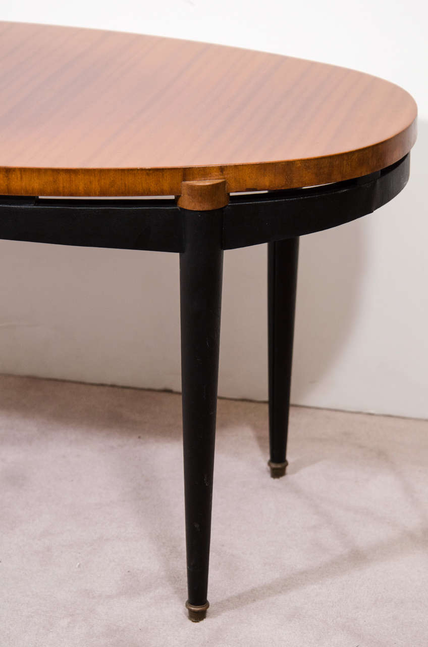20th Century MId Century Oval Occasional Table in the Style of Pierre Guariche