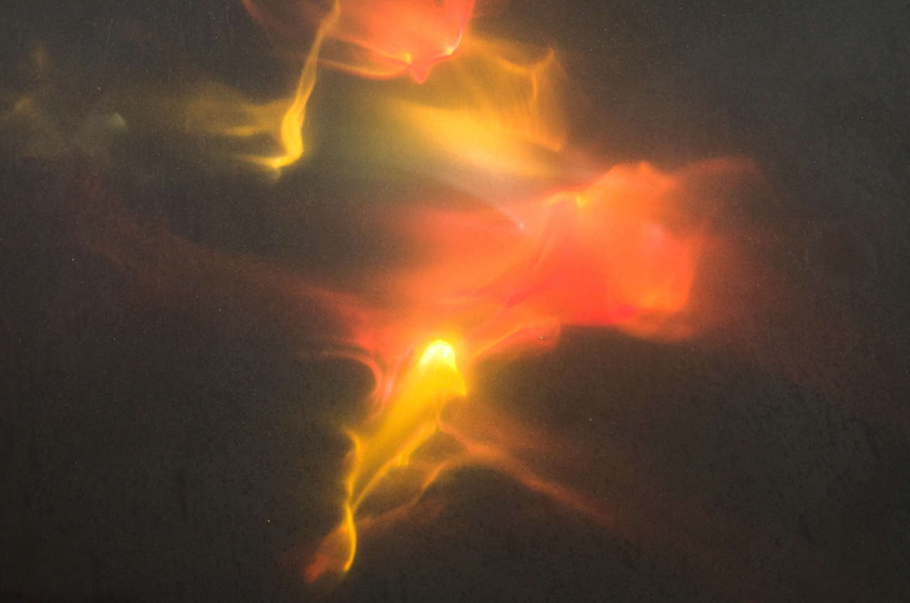 Earl Reiback Kinetic Lightbox Sculpture w/ Lucite Stand In Good Condition In Astoria, NY