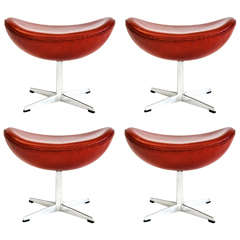 Arne Jacobsen Fritz Hansen Egg FootStools