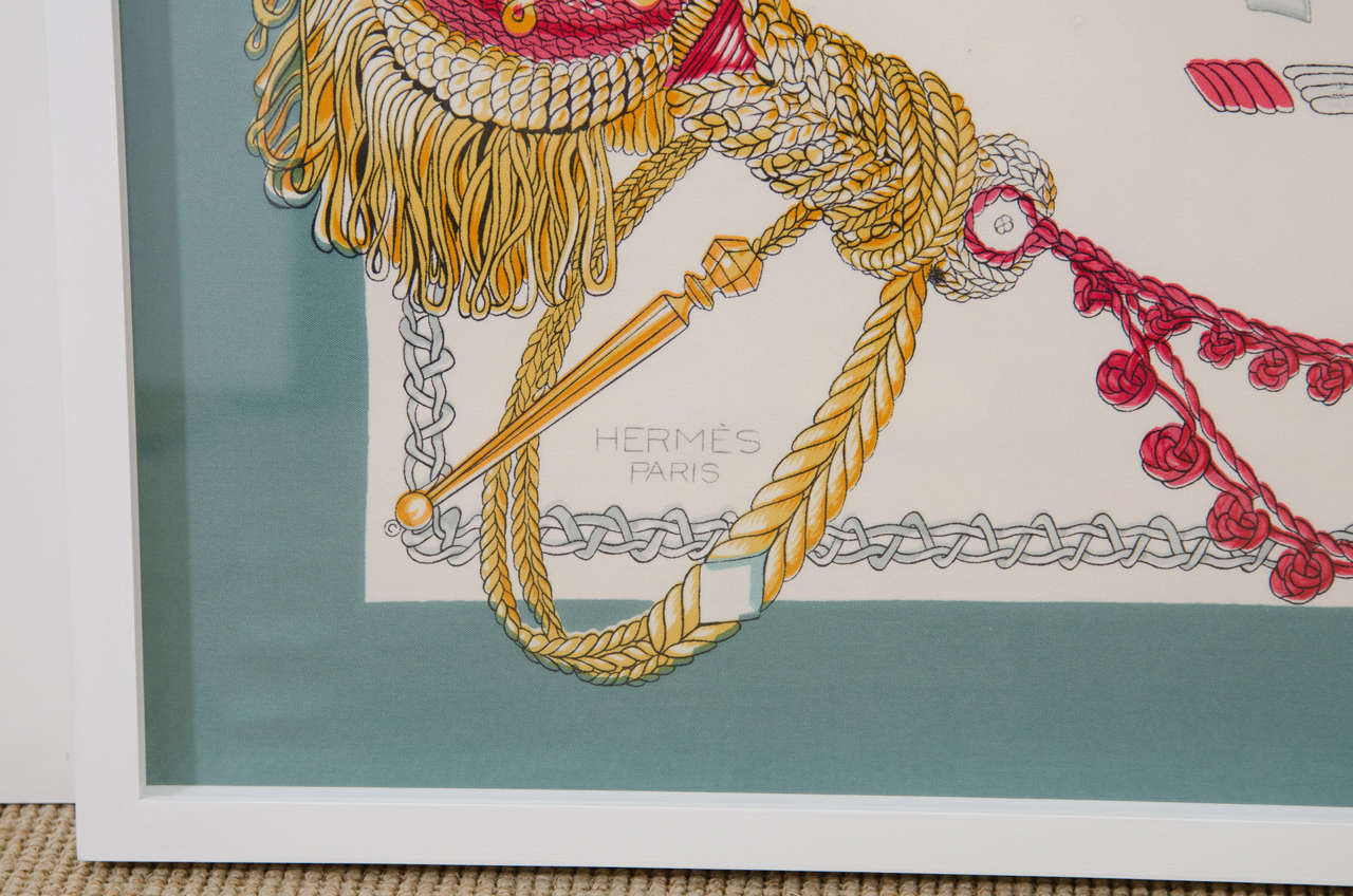 hermes horse scarf