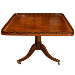 Very Fine Regency Inlaid Centre Table