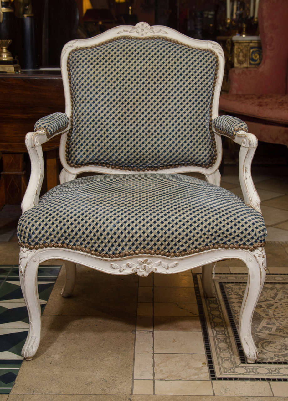 Set of Four Louis XV Fauteuils