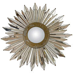 Convex Sunburst Mirror