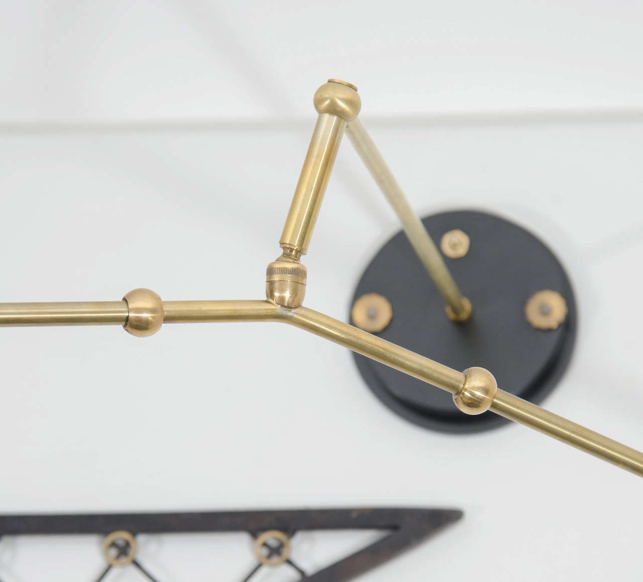 Mid-20th Century Multi Articulated Swing Arm Sconce