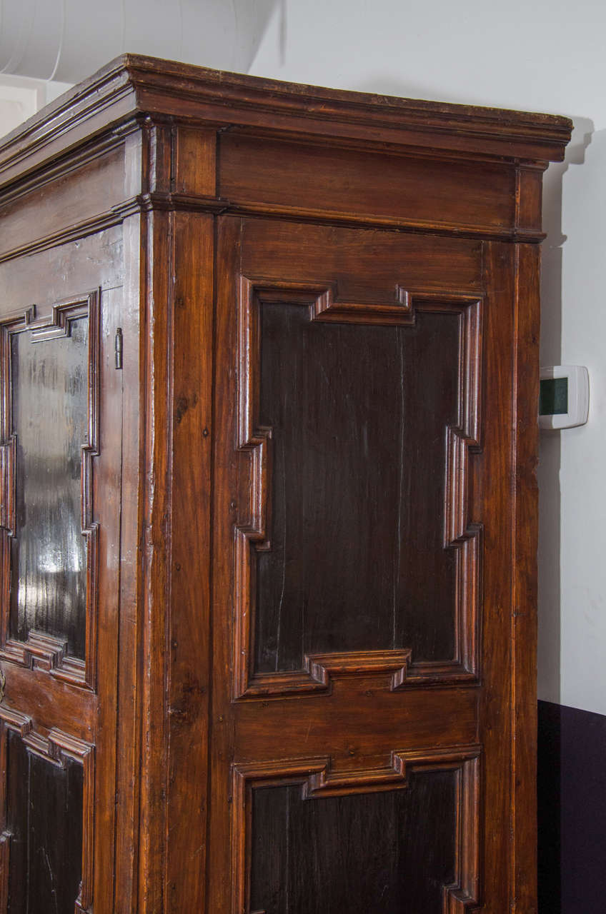 Italian Walnut Armoire 1