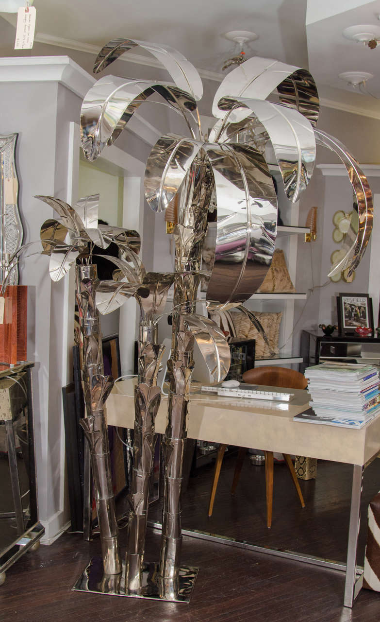 Metal Palm Tree