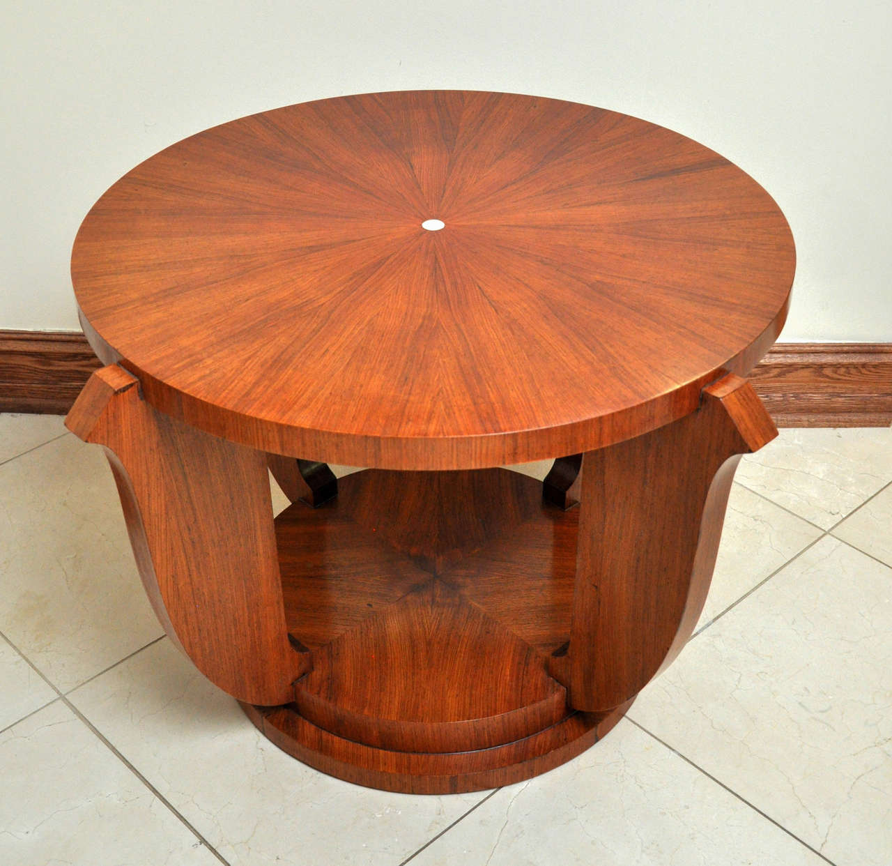 Art Deco Occasional Table Attributed to Jules Leleu In Excellent Condition For Sale In Chicago, IL